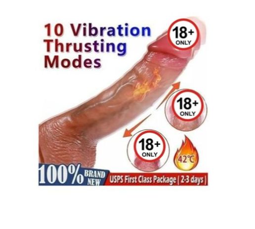 Thrusting Realistic Vibrator Remote Control