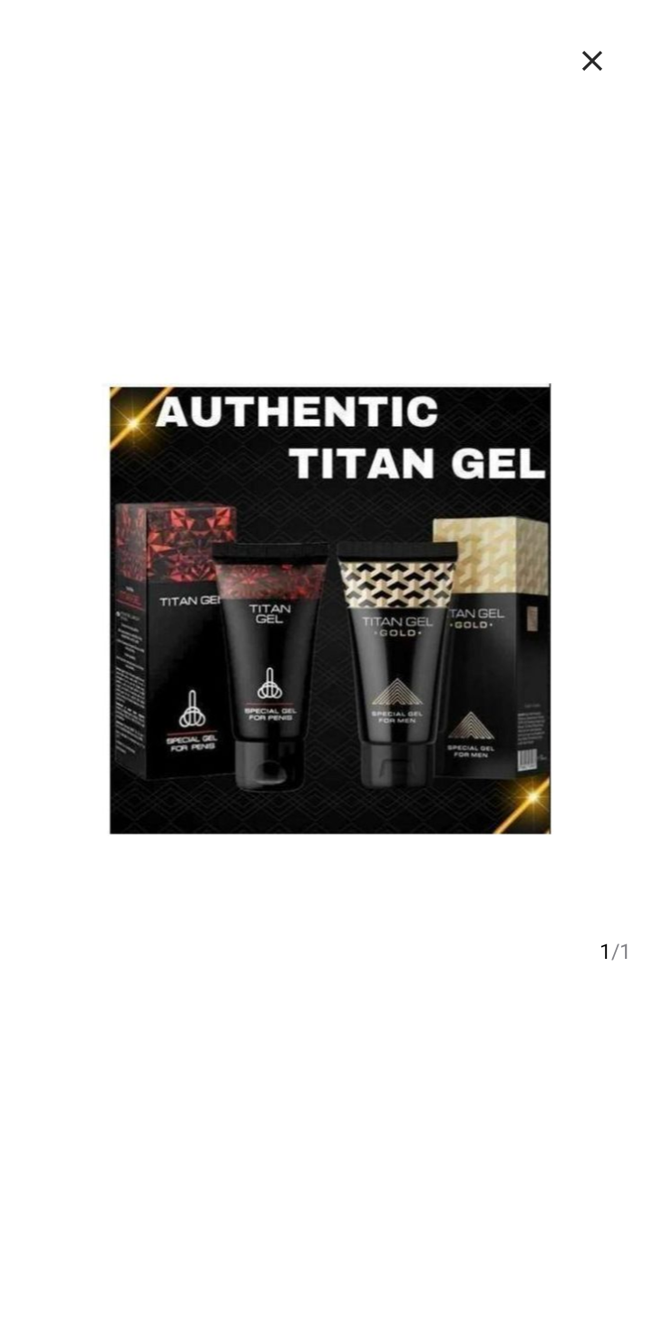 Authentic Titan Gel for Men - Enhancement - 50ml